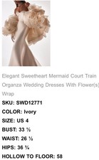 Strapless Wedding Gown