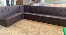 Restaurant, Kitchen, Pub Bench, Booth Seating storage corner  Mancave banquet