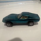Hot Wheels Redlines Custom Corvette 1968 Blue Diecast 1:64 Car Opening Hood