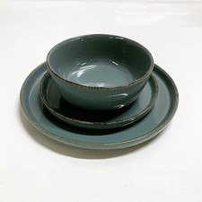 Steingut Geschirrset 12 Pers. Rustic 36-tlg Hochwertiges Landhausstil TEST SEHR