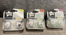 3-2 PKS Tommee Tippee Orthodontic Pacifiers 0-6/6-18/18-36 Months Woodland Stars