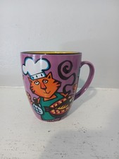 Is Well Done Ok? Coffee Mug Cup House Kats by Nolan Chinese Cats Grilling