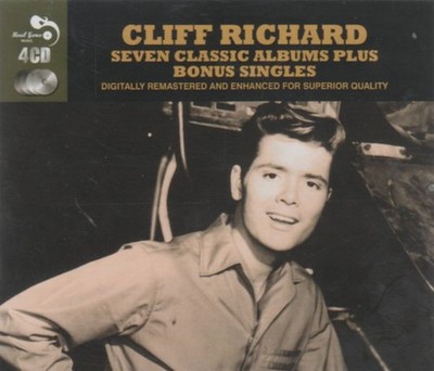 4 CD: CLIFF RICHARD - SEVEN CLASSIC ALBUMS PLUS BONUS SINGLES / Remastered, 2013