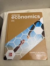 McGraw Hill Microeconomics 23e 23rd Ed Hardco...