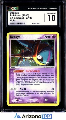 Deoxys graded CGC 10 for sale on eBay