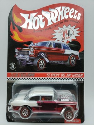 Hot Wheels Red Line Club RLC Red 55 Chevy Gasser - Serial #1 of