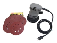 PORTER CABLE #333 QUICKSAND 5" RANDOM ORBIT SANDER, 2.4A, 120V, 12,000 0PM