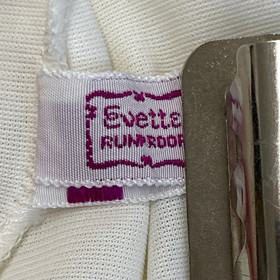 Vintage Evette Slip Womens 34 Cream Lace Edging Run Proof Nightgown Cottagecore