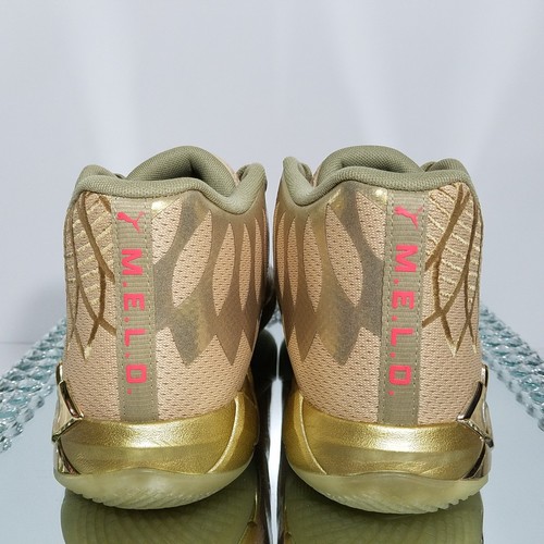 PUMA MB.01 Golden Child Lamelo Ball Basketball Shoes - Men’s Size 13 - 379223-01 - Picture 7 of 10