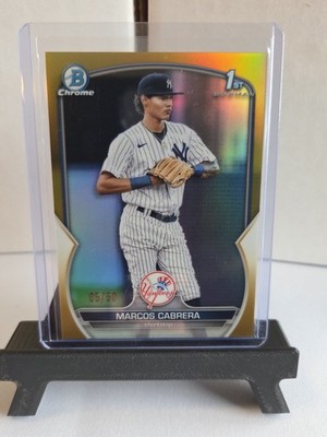 2023 Bowman Chrome 1st Prospects Marcos Cabrera #BCP-46 /50
