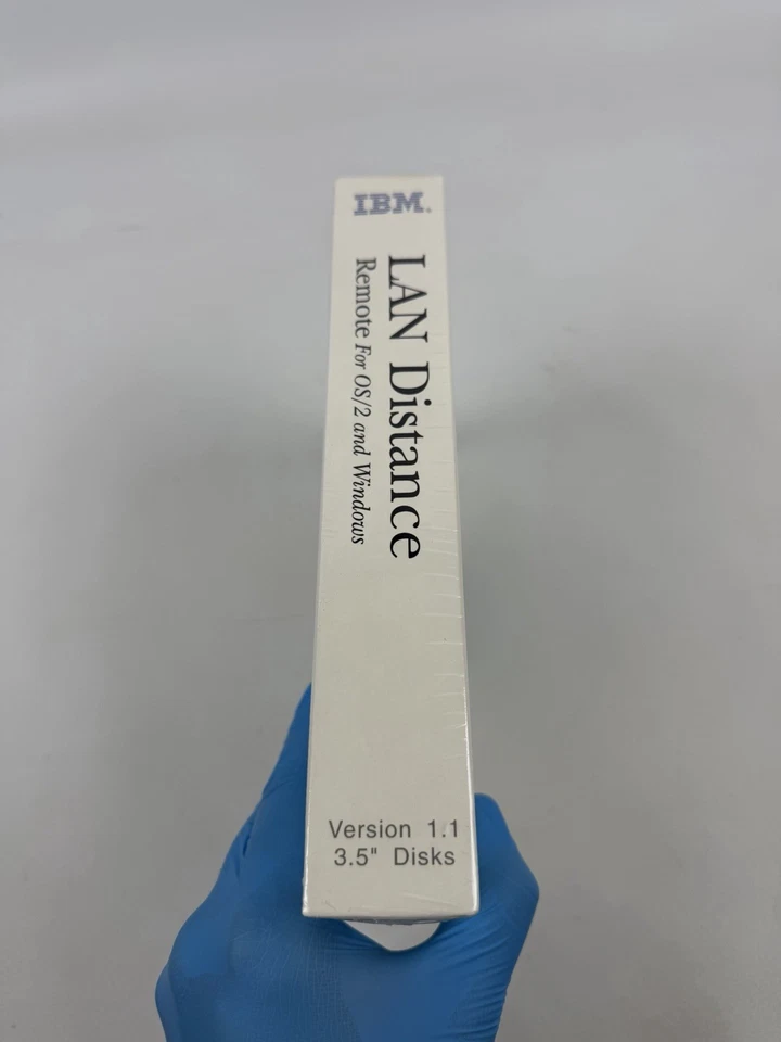 Vtg Rare IBM LAN Distance Remote Version 1.1 3.5" Diskettes OS/2 New Sealed - Image 3 of 4