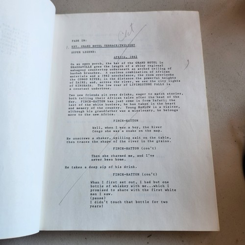 Man on the Island Sven Nykvist Screenplay Unproduced? Film Script - Picture 6 of 9
