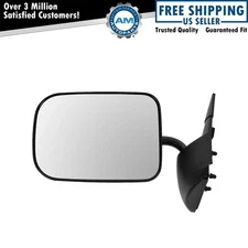 Manual Side View Mirror LH Left Driver Side for 94-97 Dodge Ram 1500 2500 3500