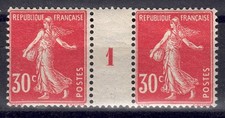 France —1921 Yvt 160, 30c Sower, Millésime pair