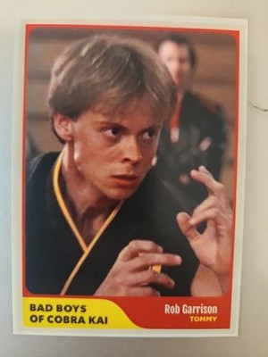 Bad Boys Of Cobra Kai Rob Garrison As Tommy Custom Card