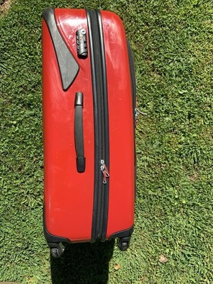 TUMI Ducati Red Hardshell Spinner Suitcase Large Expandable