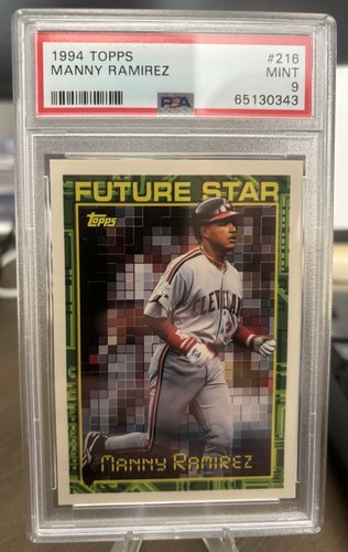 1994 Topps Manny Ramirez #216 card