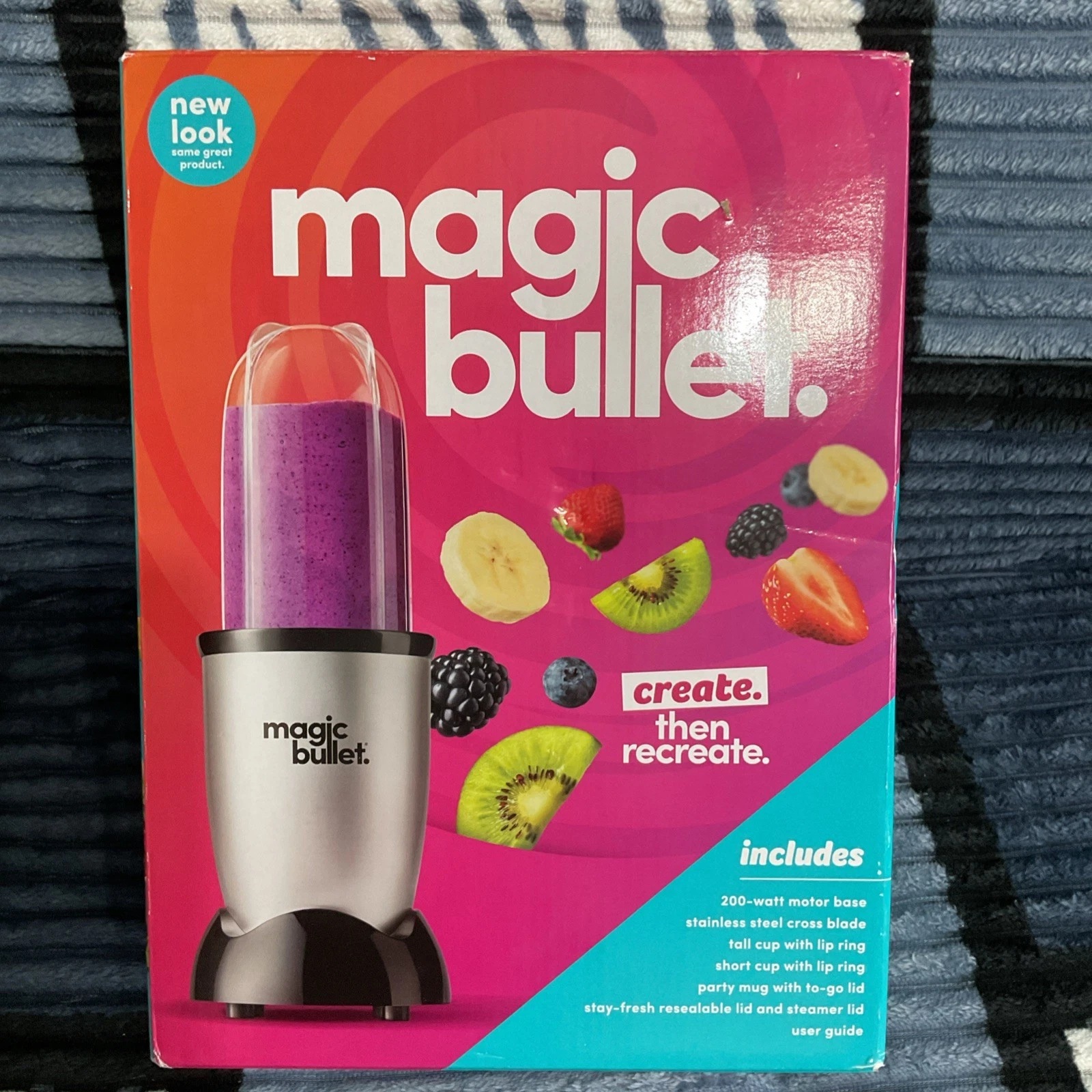 Nutribullet Magic Bullet Starter Kit All-in-One Food Processor Speed Blender