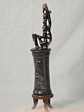 Batak Toba Sumatra Indonesian Shamans Medicine Container  12 inches tall