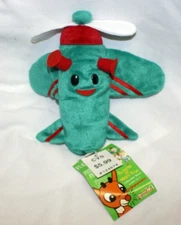 Stuffins CVS Green Misfit Plane Rudolph Stuffed Plush Toy 1999 Christmas 7" Tags