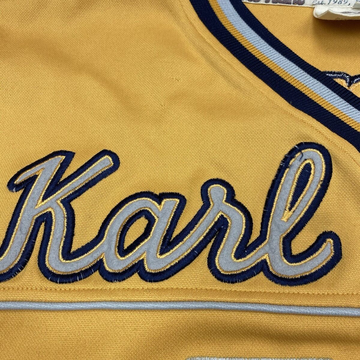Karl Kani #23 Florida Yellow Vintage Shirt Jersey Size Small Karl Kani #23 Florida Yellow Vintage Shirt Jersey Size Small