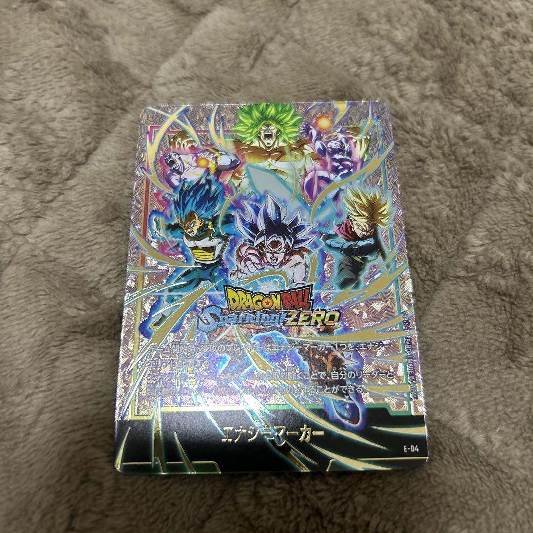 Dragon Ball Sparking! ZERO Limited Energy Marker Card E-04 Dragon Ball Sparking! ZERO Limited Energy Marker Card E-04