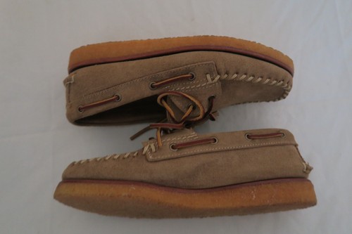 Red Wing 9158 Handsewn Moccasins Boat Shoes Hawthorne Muleskinner USA 6.5 E Wide - 第 9/9 張圖片