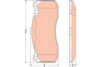 TRW GDB1802 BremsklöTze, BremsbeläGe FüR BMW 3 Touring (E91)
