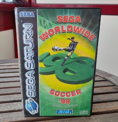 Sega WorldWide Soccer 98 Sega Saturn OVP ANLEITUNG BESCHREIBUNG LESEN