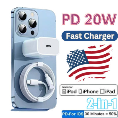 2025 Upgrade Super Fast Charger Type C For iPhone 14 13 12 11Pro Max Xs XR 8Plus
