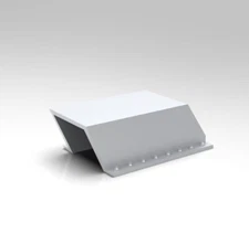 1:18 "Two Lane Blacktop" style  hood Scoop.