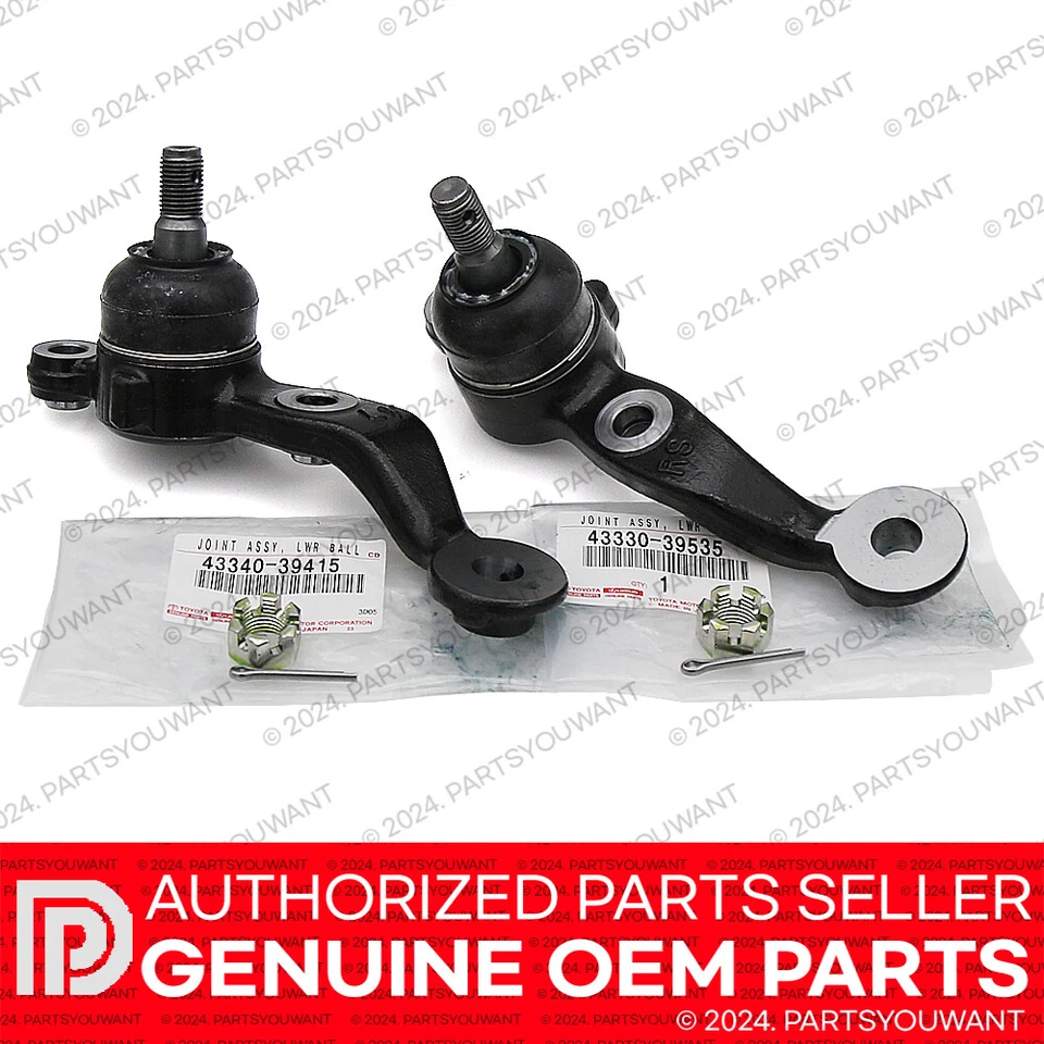 GENUINE Lexus 98-05 GS300 GS400 GS430 Factory OEM Front Lower Ball Joint [SET] - Image 2 of 4