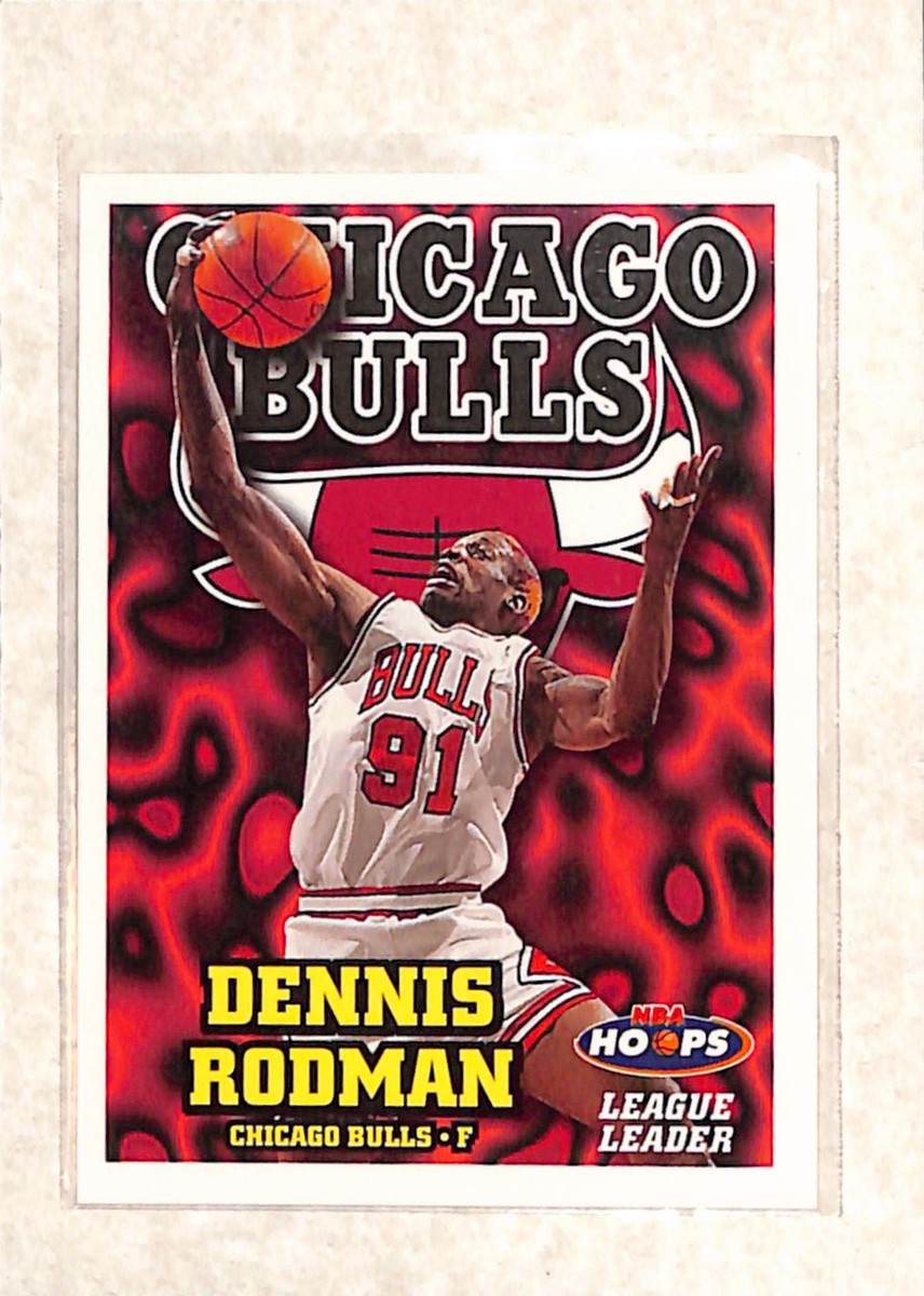 1997-98 NBA Hoops League Leaders #2 Dennis Rodman Rebound Leaders
