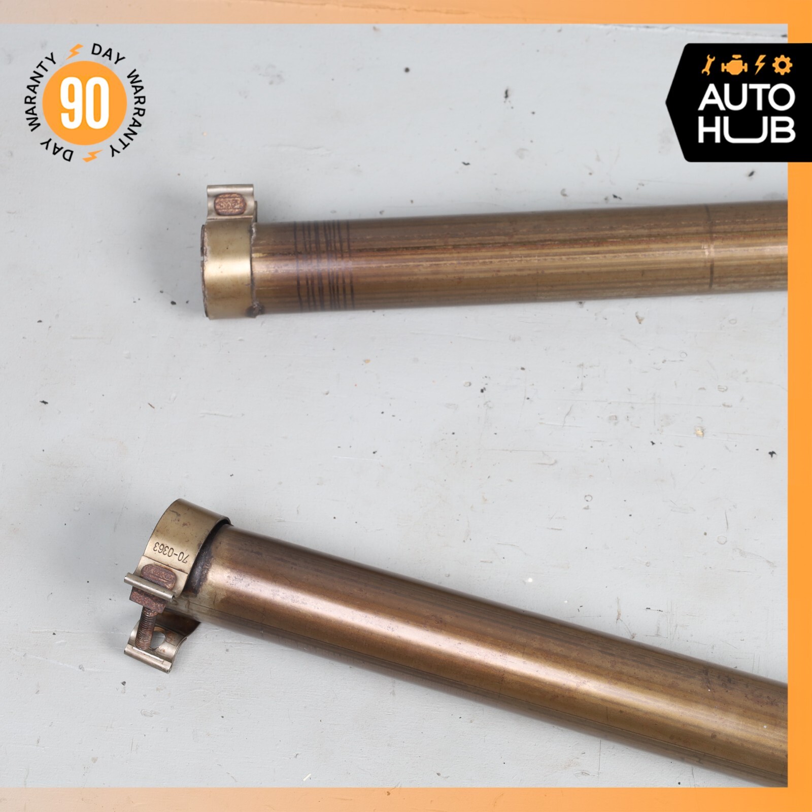 Maserati Quattroporte M139 Engine Exhaust Pipes Right & Left Set OEM 51k