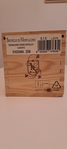 BRUNELLO Di Montalcino Val Di Suga 2018 rosso toscana Magnum 1,5L cassa legno - Bild 3 von 3