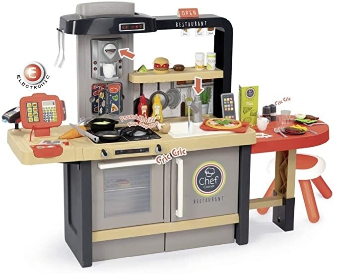 Cucina Giocattolo Smoby Chef Corner Restaurant 70 Accessori 7600312303  anni