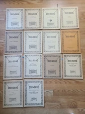 1932-1934  Lot of 14 Volumes ART IN IRON by The American Ironsmith, RARE