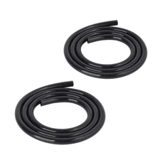 6mm (1/4") Silicone Vacuum Tubing Hose Line 10FT 130PSI Max Pressure Black