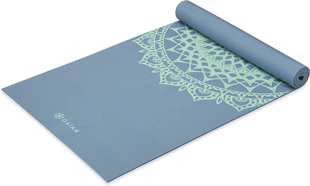 Premium 5mm Thick Non-Slip Yoga Mat for All Fitness and Exercise Types