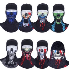 Halloween Cosplay Full Face Mask Tactical Skeleton Ghost Skull Cycling Balaclava