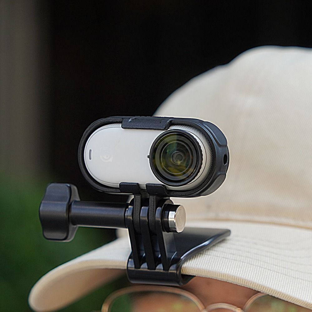 Action Camera Hat Clip 360 Rotation Frame Fixed Holder for Insta360 GO 3/GO 3S-image