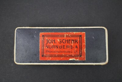 Antikes Schmuck Etui Juwelier Johann Schenk Nürnberg