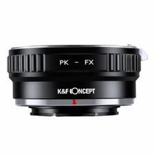 K F CONCEPT Pentax PK Lens to Fuji FX Mount Camera Adapter Fits Pro X-E1 X-M1