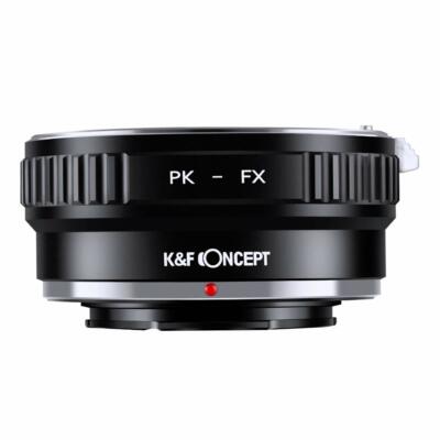 K&F CONCEPT Pentax PK Lens to Fuji FX Mount Camera Adapter Fits Pro X-E1 X-M1