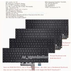 for HP Omen 7/8 Plus TPN-Q266 17-CK 17T-CK 17-CM Mechanical Keyboard RGB BACKLIT