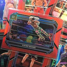 2023 Prizm WWE AMARI MILLER Vertical Red /299 #149