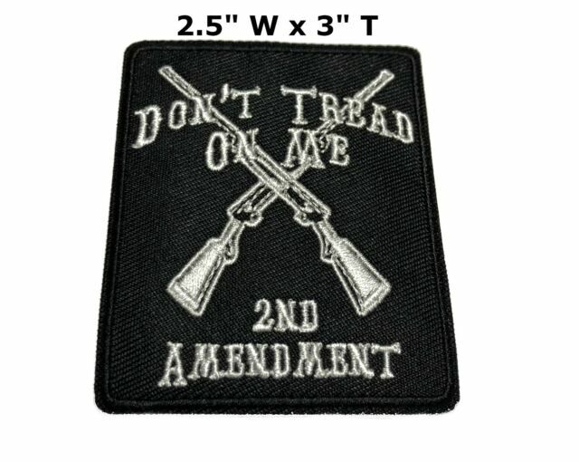 2nd Amendment Patch White Background Version For Sale Online Ebay