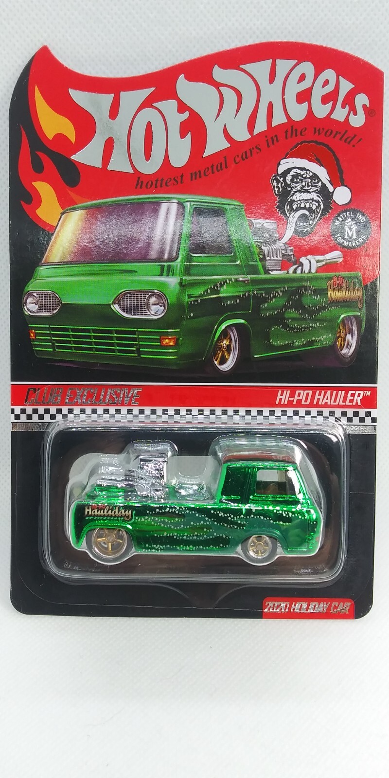 Hot Wheels RLC HI-Po Hauler Holiday Car in Green #10099 of 20000 