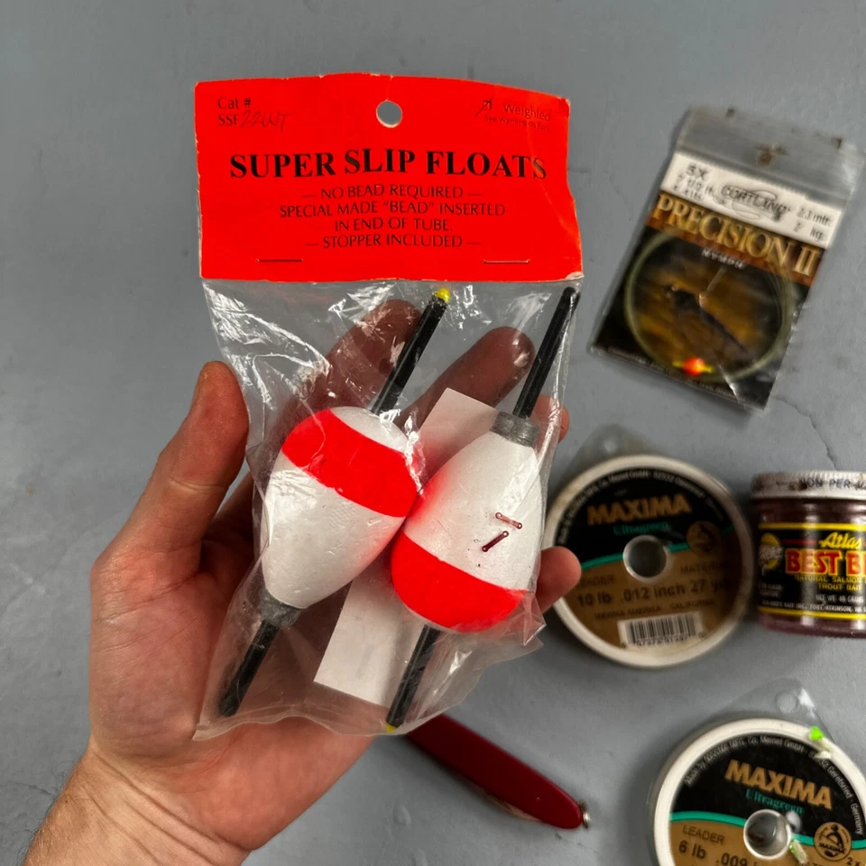 Cortland Precisión Trucha Cónica Pesca con Mosca Líderes Lote Aleatorio Colección Foto 3 de 4