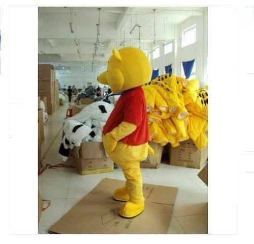 Winnie The Pooh Bear Mascot Costume Adult Fancy Dress Party Suit EPE Cosplay Ho - Picture 2 of 3